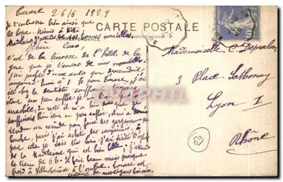 Tarare (Rhône) - Vista Geral - Le Vladuc e as Fábricas — Verso