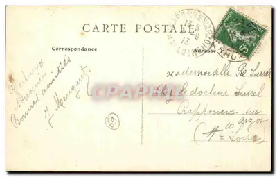 Tarare (Rhone) — Vista geral (Sudeste) — B.F., Paris (2) — Verso