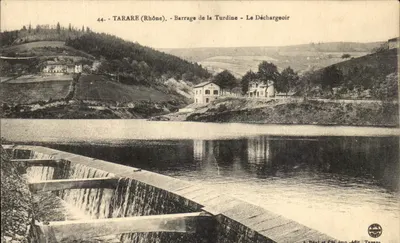 Tarare (Rhône) - Barragem da Turdine - O Desembarcador