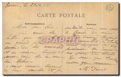 Tarare (Rhône) — Widok jeziora z elektrowni — B.F. Paris « Lux » — Rewers