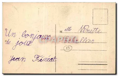 Tarare (Rhône) — Barragem da Turdine - O Desembarcador — A. Péal, editor-imprensa, Tarare — Verso