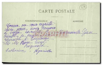 Ste-FOY-lès-LYON (Rhône) — A Capela de Beaunant — editor ARB, n° 1113 — Verso