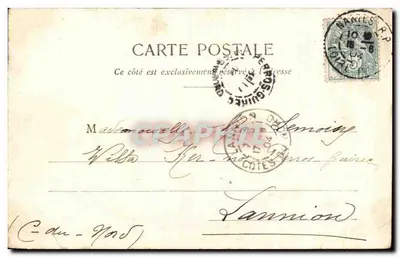 Petites Bonnes Sœurs — Fervente Prière — Phototypie A. Bergeret et Cie, Nancy — Verso
