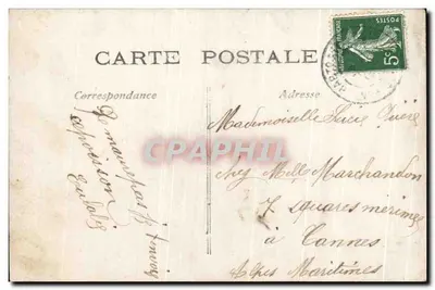 Dos niñas en traje de pescadoras — 1° DE ABRIL — editor desconocido, n° 119 — Reverso