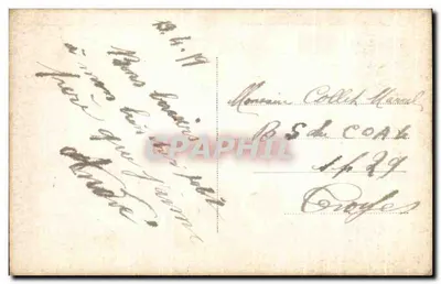 Menina segurando ovos de Páscoa — Feliz Páscoa — Irisa, n° 3309 — Verso