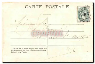Fille avec chat — scène intérieure — éditeur LE FAVORI, n° 934 — Verso