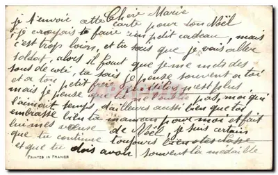 Jeune homme en costume — tenant un bouquet — éditeur Amitiés, n° 3244 — Verso