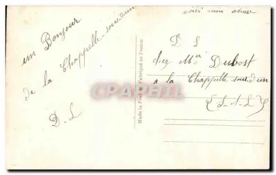 प्रेमी जोड़ा — लगभग 1920 — डेडे, नंबर 1292 — पीछे