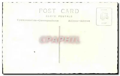 CARTE PHOTO Mulher casamento — Verso