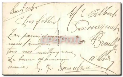 Mulher em pele de animais segurando rosas — Boa Ano 359 — M. 359 — Verso