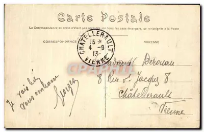 Beeld van Raimbaud, Graaf van Orange — Orange (13) — Lang oudste zoon, fot.-uitg., Montélimar — Achterkant