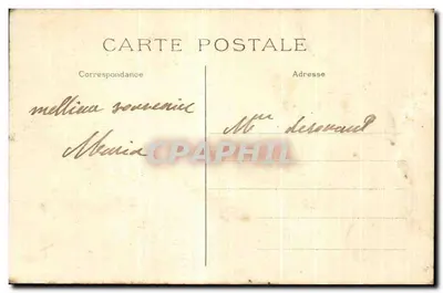 Sacré-Cœur de Montmartre — Erinnerung — J.H. Dépost, n° 014 — Rückseite