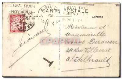 PARIS (6e arrt.) - Pałac Senatu - C.M. — Rewers