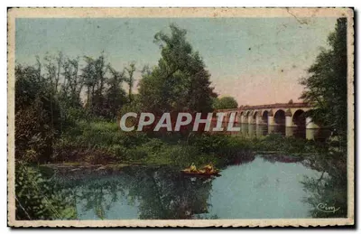 CPA Poissy Les Iles Et Le Pont