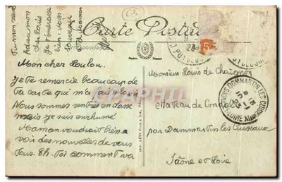 Clermont-Ferrand — Wnętrze N.-D. du Port — SELGCTA — n°134 — Rewers