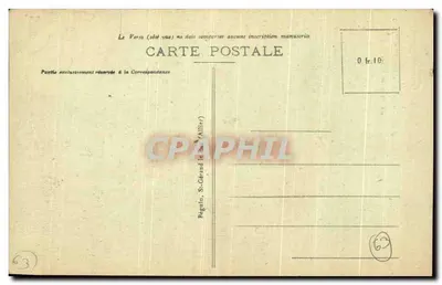 Clermont-Ferrand — Abside da Catedral — Grands Magasins Dumas — Verso