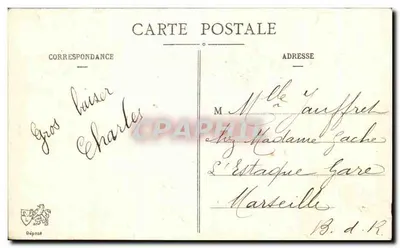 Lione - Ponte Morand - Quai Saint-Clair e Côteau de la Croix-Rousse - L. Editore — Verso