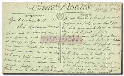 LYON — Fonte Bortholdi na Place des Terreaux — LL. n°20 — Verso