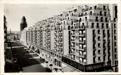Lyon-Villeurbanne — As novas cidades (arq. M. Leroux) — Réal Pécot & Cie
