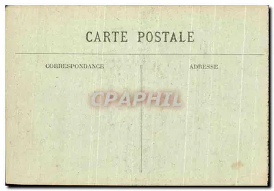 LYON — Station Brotteaux — De Tuinen en de Gevel — E. R. — Achterkant