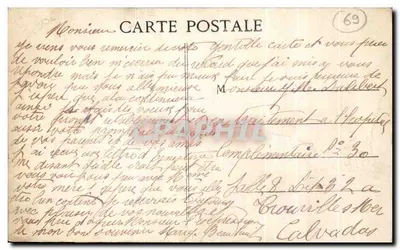 LYON — Pont du Palais de Justice e colina de Fourvière — Garnier & Deneu — Verso