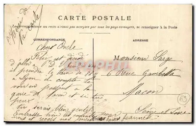 LYON — Bazylika NMP Fourvière — H. D. n°104 — Rewers