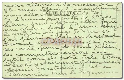 Isle-Adam - Il Ponte di Parmain — Edizione G. Olivier, n°38 — Verso