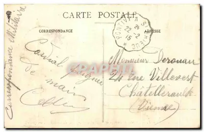 Tumba de Philippe de Montauban e Anne du Chastellier — Ploermel — Éditeur : H. Léonard, n°24 — Verso