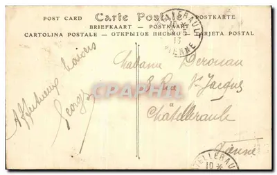 Lancellec, Klasztor NMP Pity — W pobliżu PLOUARET (Côtes-du-Nord) — wydawca nie widoczny, nr 424 — Rewers