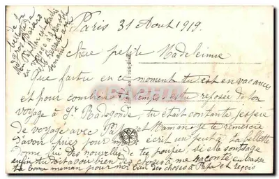 Menina — retrato — Noyer, n° 2914 — Verso