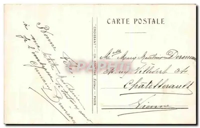Jovem moça — retrato — CH. FONTAINE, Editora, Paris — Verso