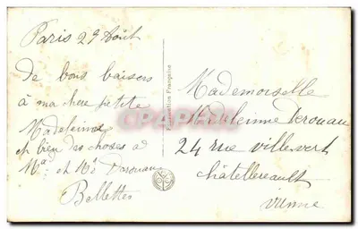 Trois enfants jouant avec un cerceau — scène de jardin — éditeur NOYER n°2908 — Reverso