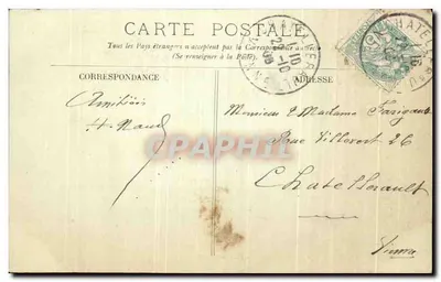 Bayonne — O Teatro, a Catedral e a Porta da França — L.L. n°16 — Verso