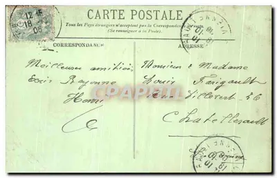 Pau — La Place Royale — LL. — Rewers
