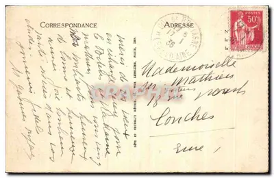 Saint-Sauveur — Le Pont Napoléon — éditeur LL, n°11 — Verso