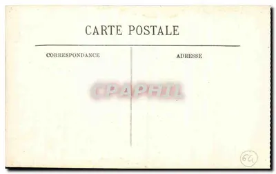 Biarritz — Uitzicht genomen van de Grot van de Lantaarn — LL, n° 208 — Achterkant