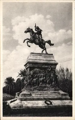 Monument do Anita Garibaldi — Rzym — wydawca Becanu, numer seryjny nie widoczny