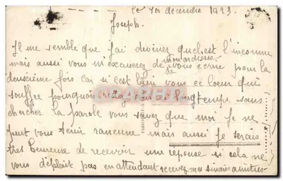 Ich Miłość — scena miłosna — wydawca M. n° 548 — Rewers
