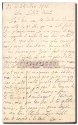 Médaillon da Amizade — carta postal decorativa com retrato feminino e rosas — editor AA n° 1194 — Verso