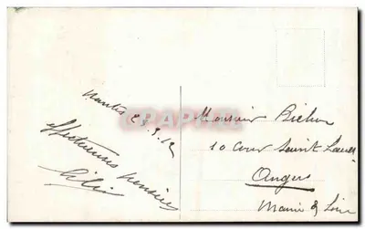 प्रेम के प्रस्ताव — शादी के लिए अनुरोध के दृश्य — अज्ञात प्रकाशक, श्रृंखला संख्या अदृश्य — पीछे