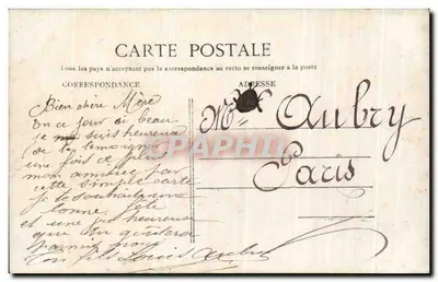Retrato de homem com buquê de rosas — Boa Festa Santa Louise — editor não identificado, número de série 617 — Verso