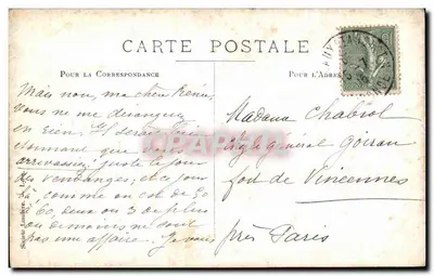 Retrato de um homem com bigode — editor Sociedade Lumière, número de série não visível — Verso