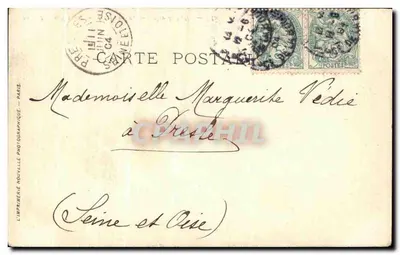 Salon 1904 — H. Jacquier — Drzewo Bożego Narodzenia — LL. n°20 — Rewers