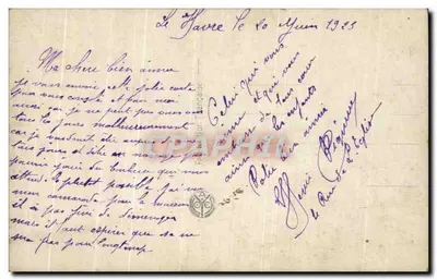 Casal amoroso — A margarida — editor Noyer n°3370 — Verso