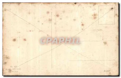 Due persone su un ponte — paesaggio invernale con chiesa in lontananza — M.M. Vienne & M. Munk, n° 621 — Verso