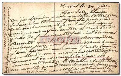 Dois cervos em um paisagem invernal — editor não visível — selo de 10c — Verso