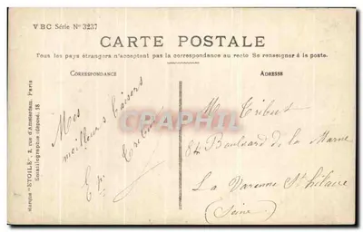 Bukiet margotek — Wydawca VBC, seria N° 3237 — Rewers