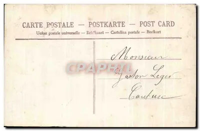 Festa d'affetto — Gaston — editore anonimo, n° 4206 — Verso