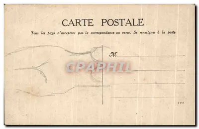 Nue au crépuscule — œuvre de Chabas — éditée à Luxembourg — Verso
