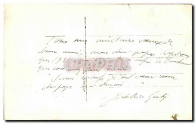 Niña con rosas — Feliz Año — LL 55 — Reverso